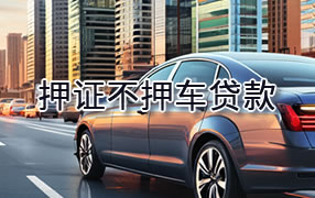 白沙押证不押车贷款
